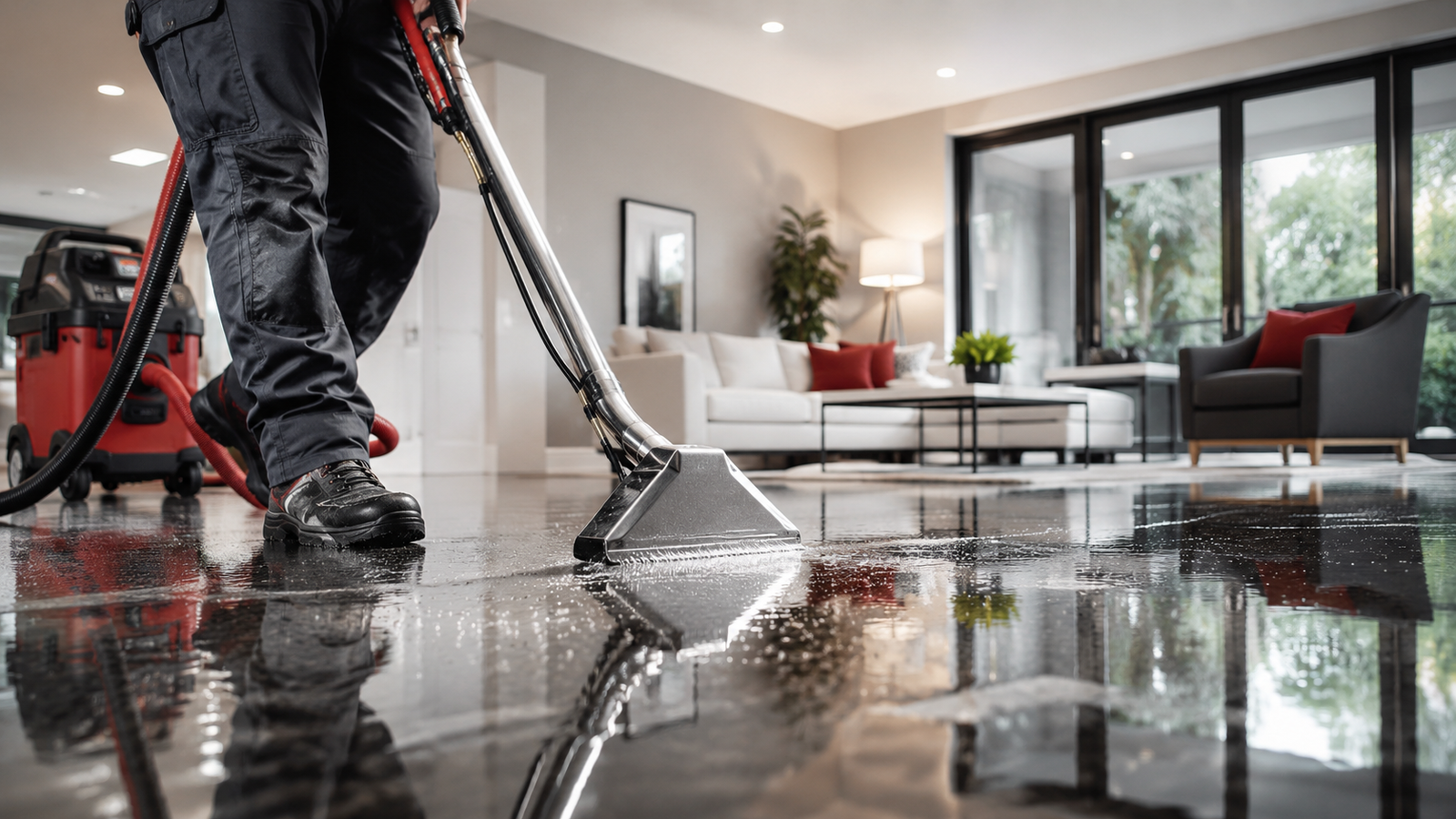 Flood and water damage restoration service